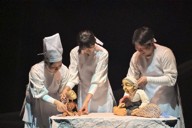 韓国・春川で初演された「パラン」の一場面