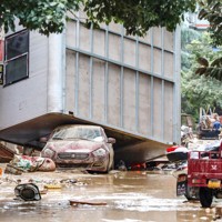 中国・貴州省で大洪水 6人死亡 雨の影響で複数の川が氾濫 [写真特集5/4