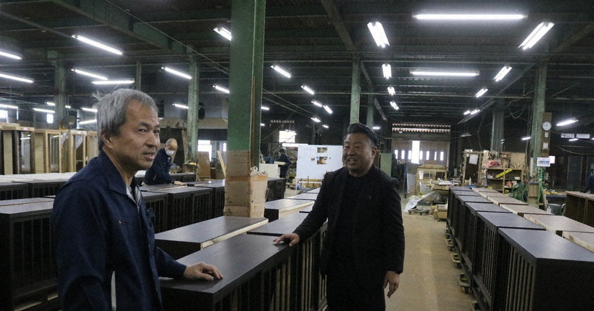 事業承継、広がる成果　大川・家具製造　みやま・ドレッシング　業績好転、拡大へ　絶妙マッチング　／佐�賀 | 毎日新聞