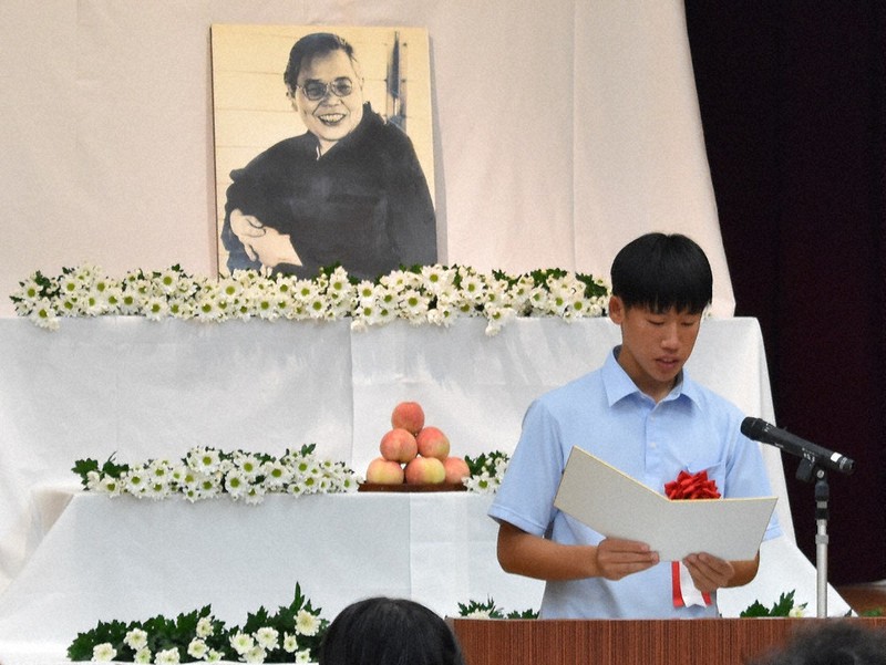 戦後80年：被爆者AI、幸せは「今」 証言装置体験で作文 香川・小豆島