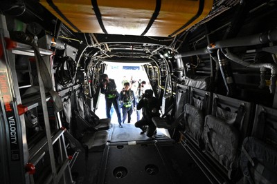 陸自魚鷹機首度使用普天間機場 日美聯合訓練引地方擔憂