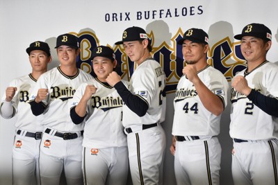 ファン投票でオールスターに選出されたオリックスの選手たち＝皆川真仁撮影