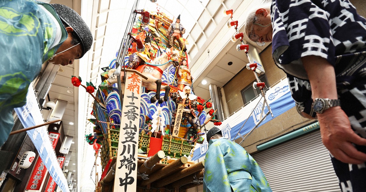 夏の風物詩「博多祇園山笠」開幕 [写真特集1/7] | 毎日新聞