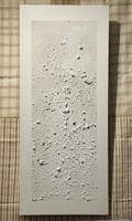 Diplomat and abstract sand artist Takashi Hattori's work titled 