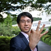 本因坊戦3連覇を果たした一力遼本因坊＝神奈川県箱根町で2025年7月3日午前8時49分、和田大典撮影
