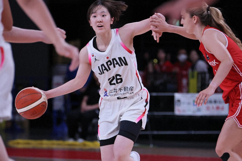 新星田中こころ活躍 バスケ女子日本代表 強化試合でデンマークと