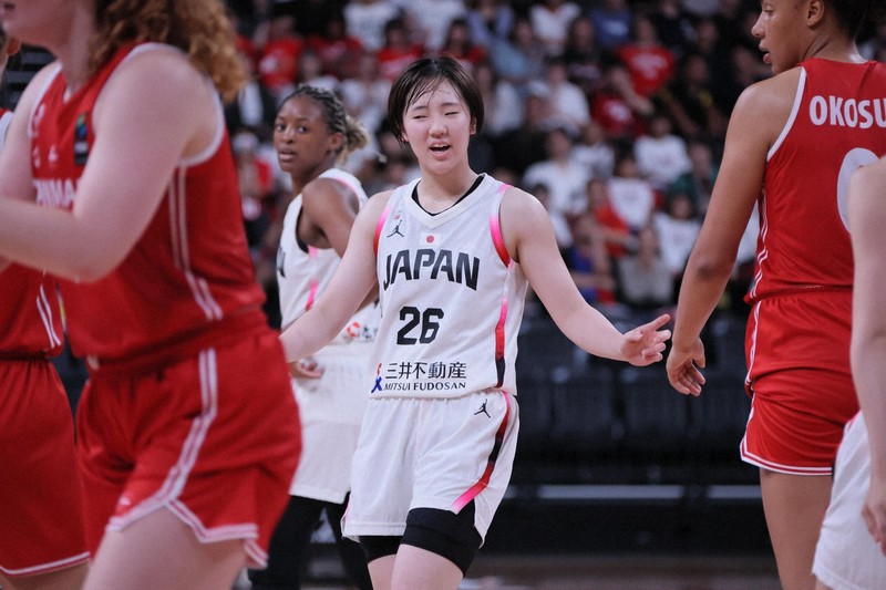 新星田中こころ活躍 バスケ女子日本代表 強化試合でデンマークと