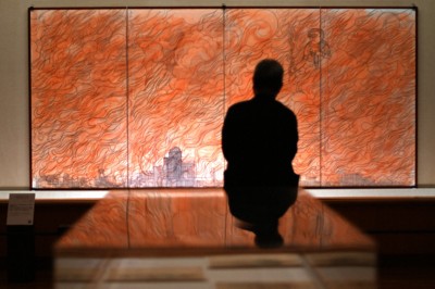 平山郁夫さんと土田ヒロミさんの「広島」 原爆投下80年で展覧会 | 毎日新聞