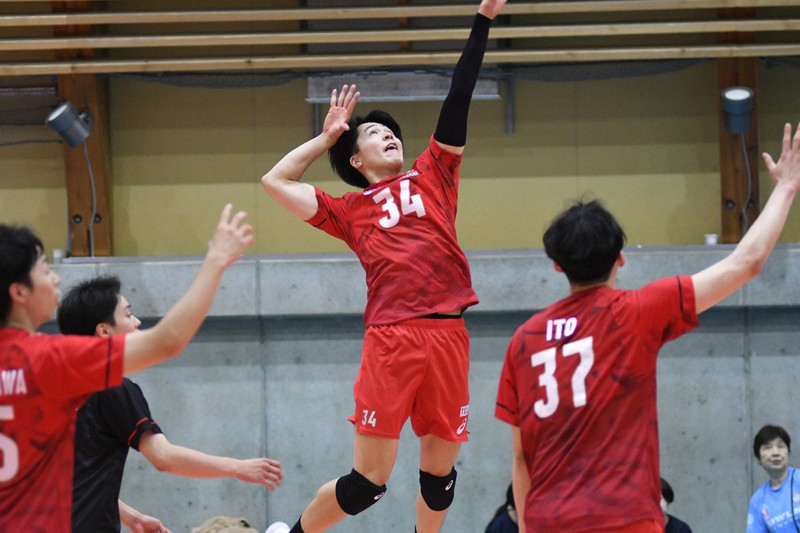 バレー推し：後藤陸翔「レベルアップするしか先はない」 日本B代表練習
