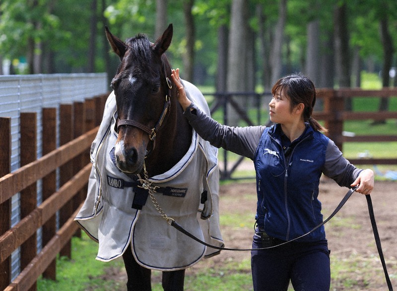 From馬産地：苫小牧「ノーザンホースパーク」 香港の英雄、余生