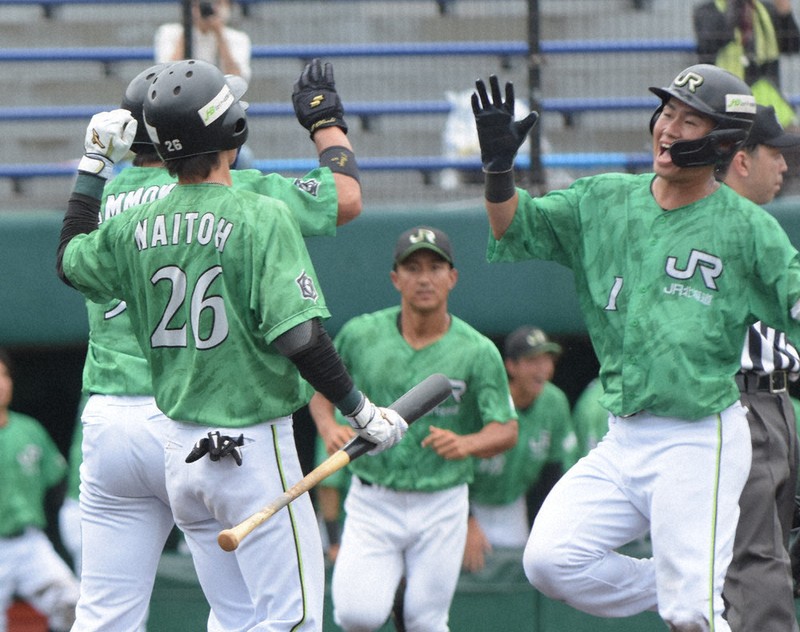 第96回都市対抗野球：道2次予選開幕 JR北海道ク快勝 北ガスは