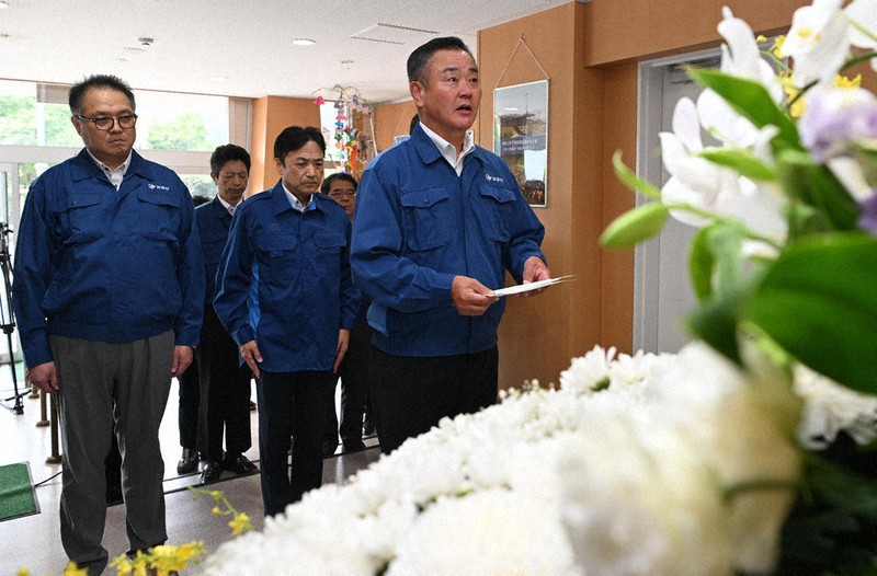 九州豪雨から5年 記憶・教訓、未来に 球磨村、災害へ備え誓う 白菊に