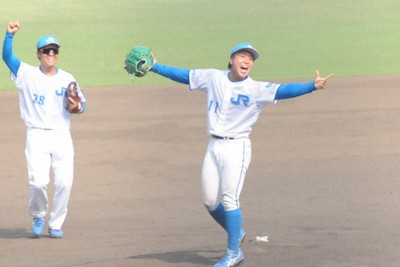 狙った3者連続三振 大胆なJR四国2年目バッテリー 都市対抗予選