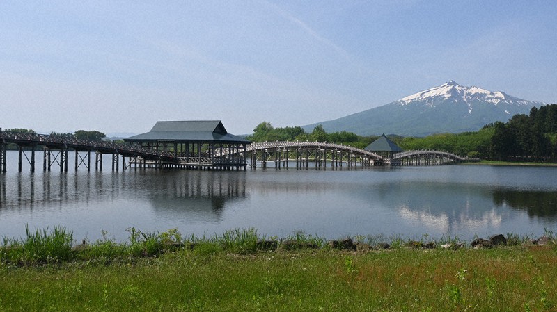 わたしのふるさと便：イチオシマップ 青森県 鶴田町「鶴の舞橋