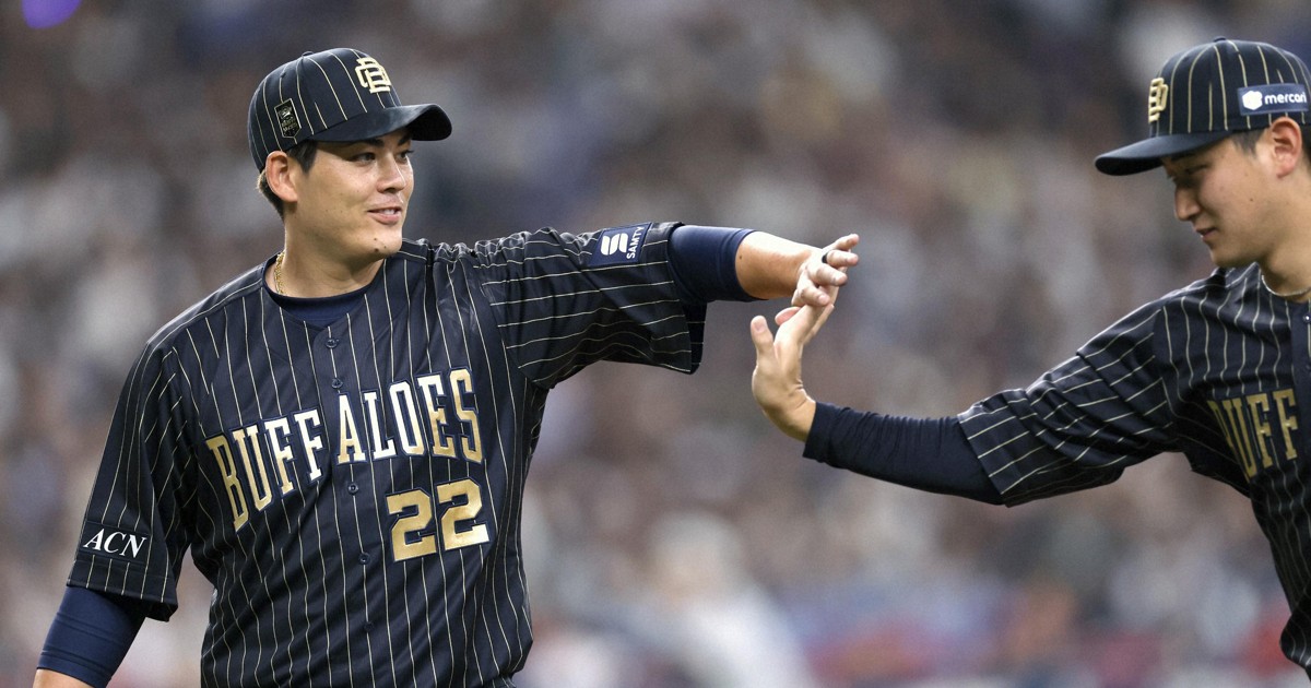 オリックス九里亜蓮「なんか不思議」なチェンジアップで幻惑し7勝目