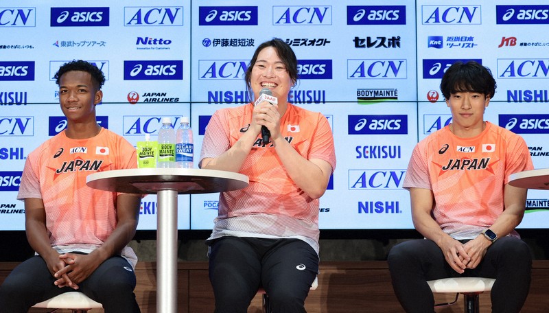 田中希実、北口榛華ら世界陸上代表内定選手が記者会見 [写真特集1/11