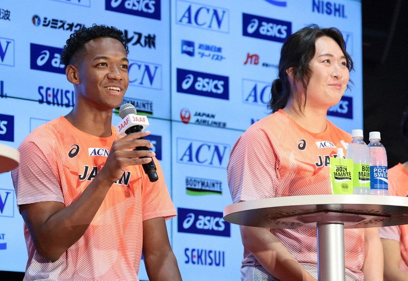 田中希実、北口榛華ら世界陸上代表内定選手が記者会見 [写真特集1/11
