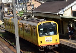 北勢線はレトロな駅舎が多く郷愁を誘う＝三重県桑名市で2023年9月15日、斎藤良太撮影