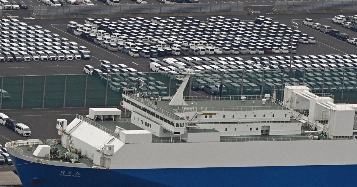 毎日新聞のニュース記事「トランプ関税は「人災」 自動車産業の経営者、政治へ厳しい視線」の画像