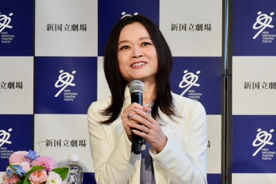 新国立劇場の吉田都舞踊芸術監督＝東京都渋谷区の新国立劇場で2025年7月3日、西本龍太朗撮影