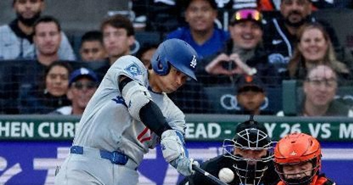 大谷翔平、32号2ラン　復帰の千賀滉大は4回無失点　大リーグ