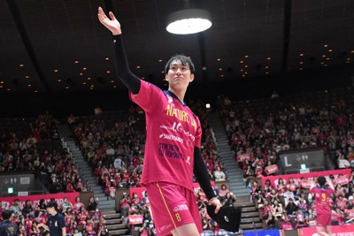 エースグレベア：柳田将洋「キャリアで一番上げています」 SVリーグ