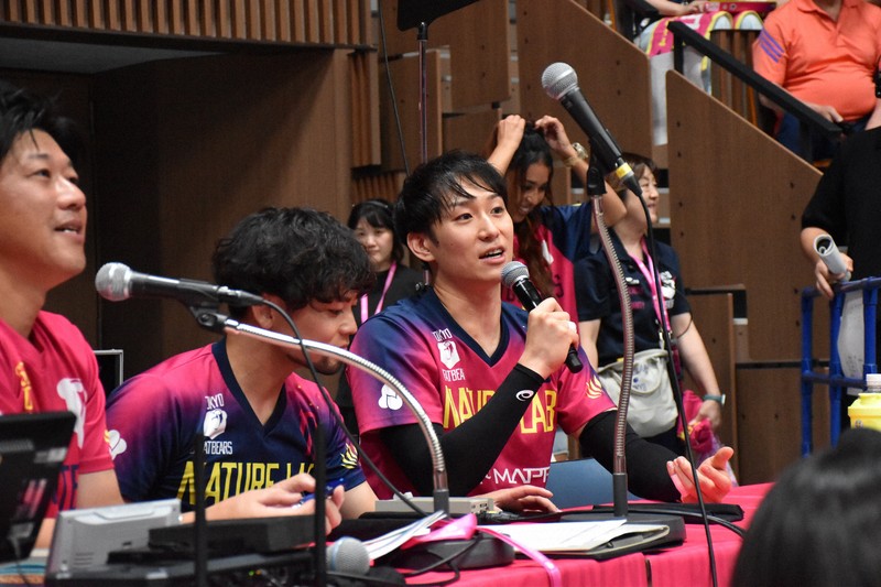 エースグレベア：柳田将洋「声を上げていく」 バレー協会初「選手兼