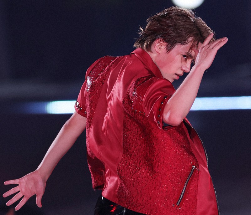 宇野昌磨さん初プロデュースのアイスショー「IceBrave」千秋楽 [写真