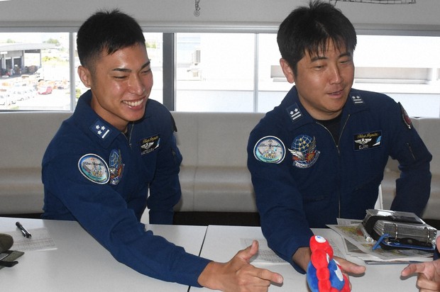 Osaka-native SDF pilot makes dream come true in Blue Impulse