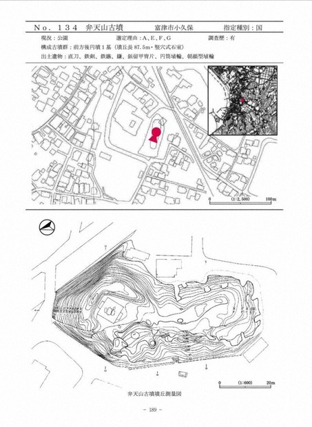 発掘調査報告書『弁天山古墳群の調査』 弁天山古墳群の調査 - 全国文化財総覧
