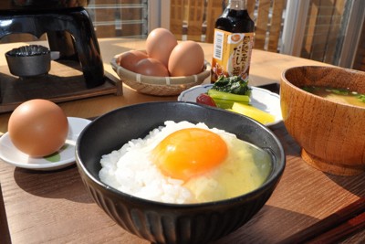 卵かけご飯は、飲み込みやすいうえに栄養も豊富