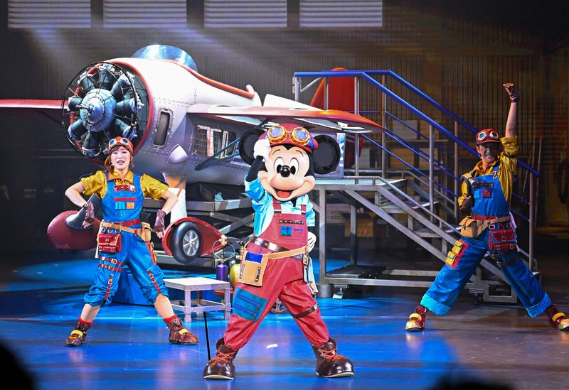 ディズニーシーで新しいショー公開 「ドリームス・テイク・フライト