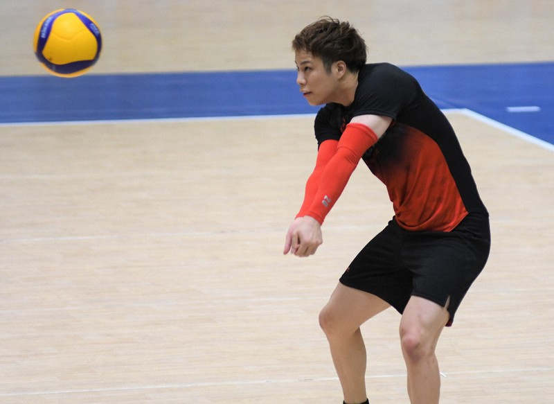 asics バレーボール ゲームパンツ 山本智大 バレー推し：山本智大「また2人で切磋琢磨して」 ネーションズリーグ