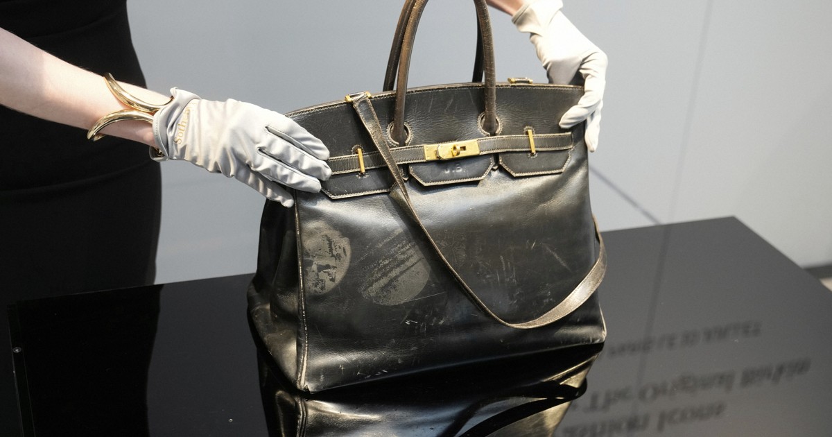 Japanese firm wins auction for Hermes's original Birkin bag