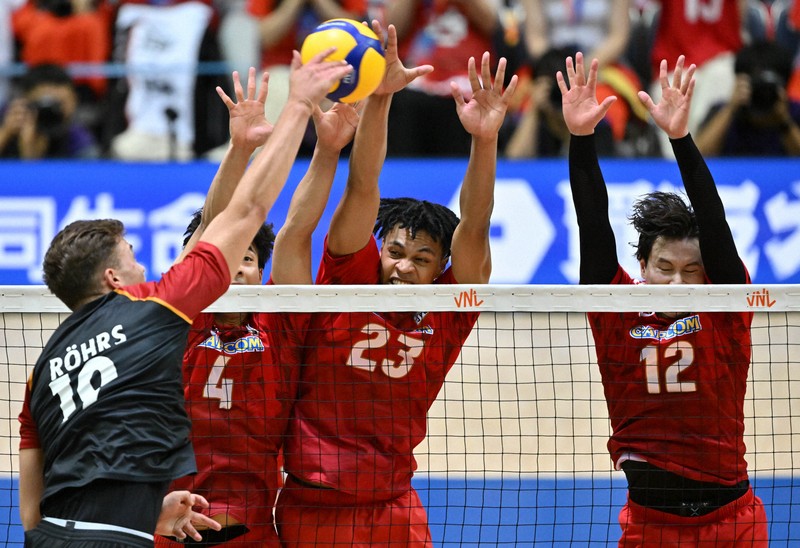 エバデダン・ラリー「小野寺選手が教えてくれる」 VNLドイツ戦