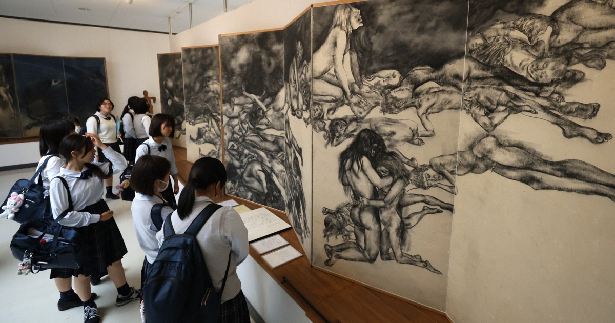 eye:「原爆の図」生き続けるために 丸木美術館