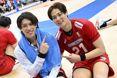 バレー推し：流れ変えた永露元稀「助け合いながらできた」 VNL