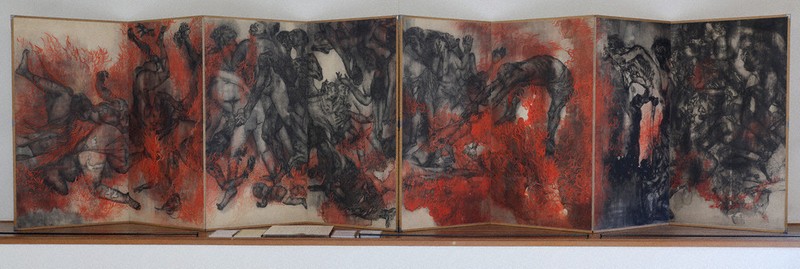 原爆の図増補保存版 特別展示 発掘！ 知られざる原爆の図 | 原爆の図 丸木美術館