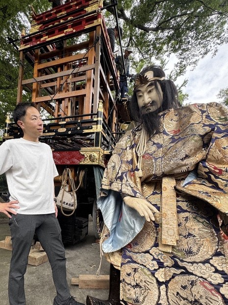 130年ぶり「新事実」 山車人形は幻の名工の作 熊谷うちわ祭 | 毎日新聞