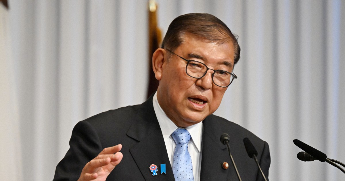 石破首相、続投を表明「政治停滞させてはいけない」　参院選敗北巡り