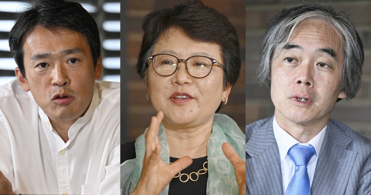 毎日新聞のニュース記事「参政党のような「力あるストーリー」自民・立憲は提示できず 座談会3」の画像