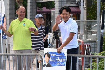 参院選2025：開票から一夜明け 船出の2人 決意新た ／京都 | 毎日新聞
