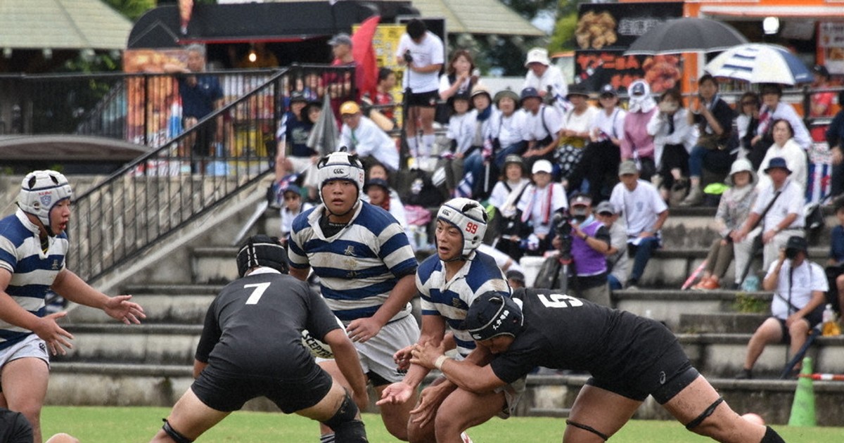 バモスガモス　桐蔭学園ラグビー部　公式戦短パン 熱冬キラリ：「日本一のSOになる」桐蔭学園・萩井耀司の決意