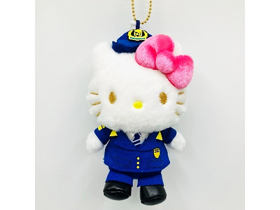 ナンバープレート付西武そごう合併記念　初代おかいものくま&ハローキティぬいぐるみ ハローキティ50周年 ハローキティ新幹線 ぬいぐるみ S | WESTER