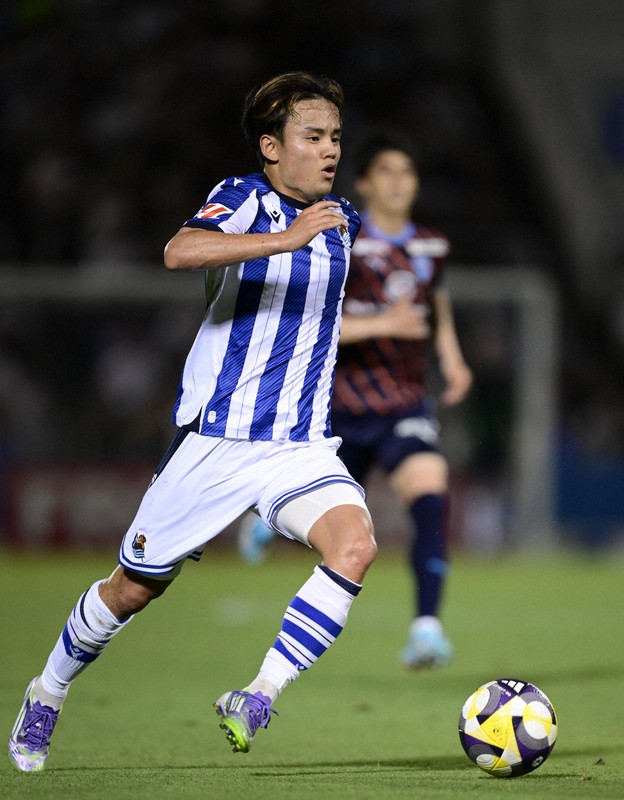 親善試合 横浜FC－レアル・ソシエダード 久保建英が出場 [写真特集1/10