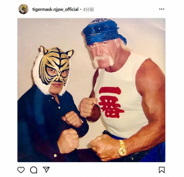 4代目タイガーマスク ハルク・ホーガンさん追悼「自分にとって