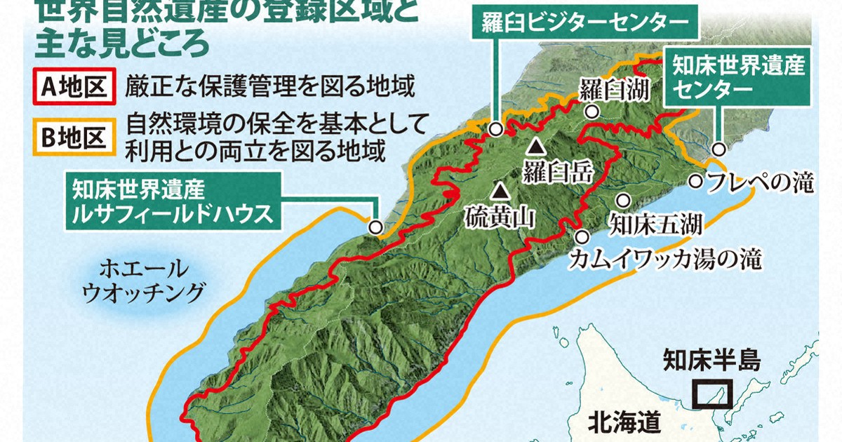 なるほドリ・ワイド：知床 世界遺産20年＝回答・本多竹志 | 毎日新聞