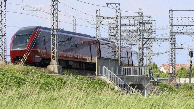 中川短絡線に熱視線 低速、急カーブ 撮影スポットに 三重・松阪 近鉄