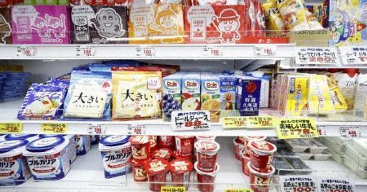 8月の食品値上げ1000品目超　コスト高、10月も急増予想