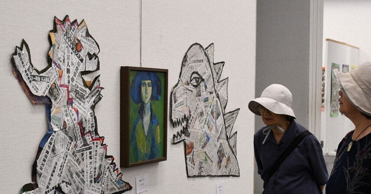 札幌で道平和美術展 反核の願い込め 113人が絵画・写真 3日まで